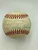 1976 HOF Induction Signed Baseball Lloyd Waner Stan Coveleski Rube Marquard JSA