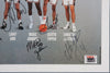 1992 Dream Team Olympics Team USA Signed Poster Photo Michael Jordan PSA DNA COA