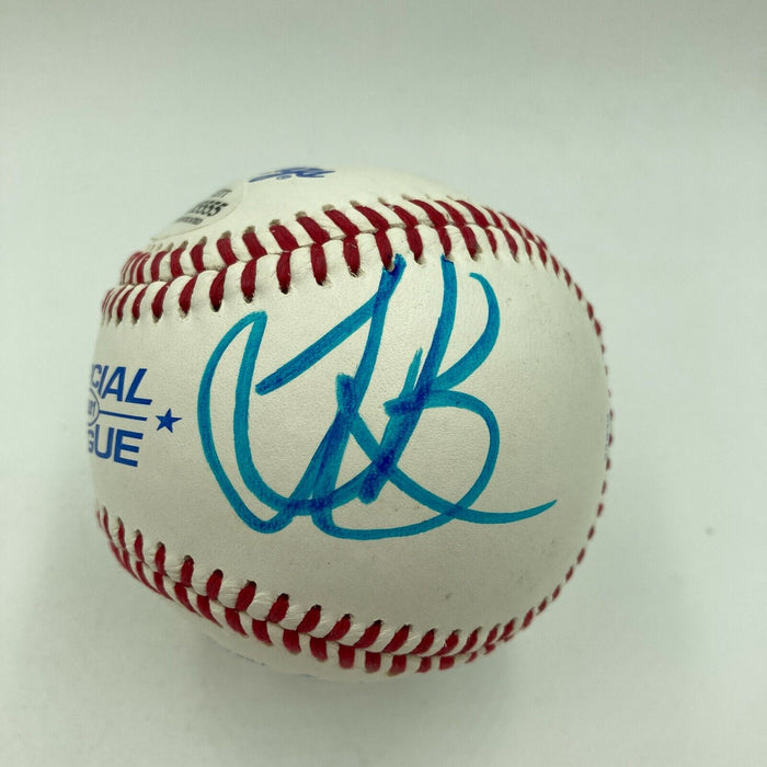 Rare Justin Bieber Signed Autographed Baseball With Beckett COA