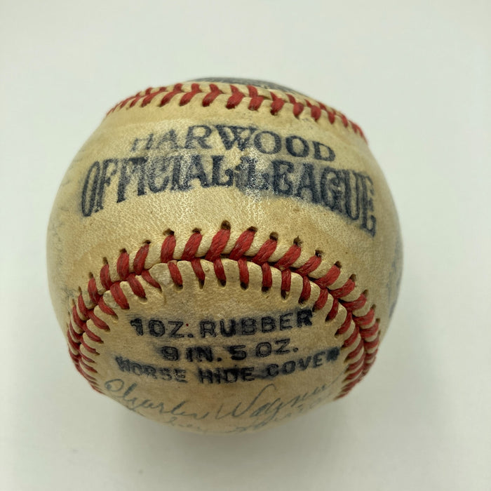 1946 Boston Red Sox AL Champs Team Signed Baseball Ted Williams JSA COA