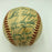 1959 Los Angeles Dodgers World Series Champs Team Signed Baseball Koufax JSA COA