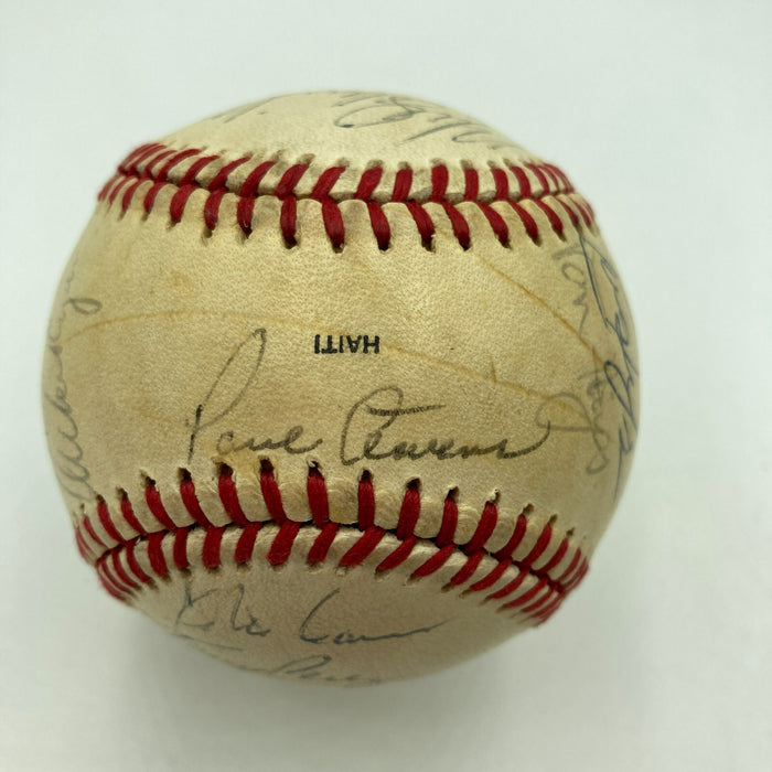 1983 Philadelphia Phillies NL Champs Team Signed World Series Baseball JSA COA