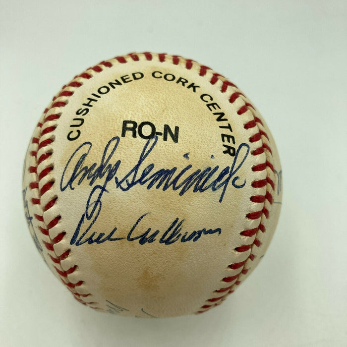 1950 Philadelphia Phillies Whiz Kids NL Champions Team Signed Baseball PSA DNA