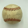 1971 All Star Game Attendees HOF Multi Signed Baseball Beckett COA