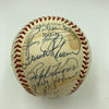 Ted Williams Hank Aaron Sandy Koufax Hall Of Fame Multi Signed Baseball JSA COA