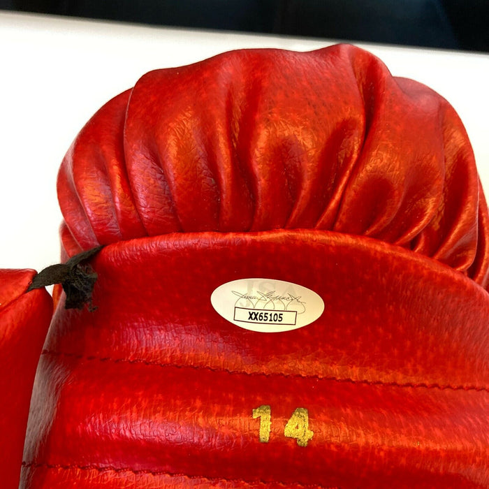 Boxing Hall Of Fame Legends Multi Signed Everlast Boxing Glove 10 Signatures JSA