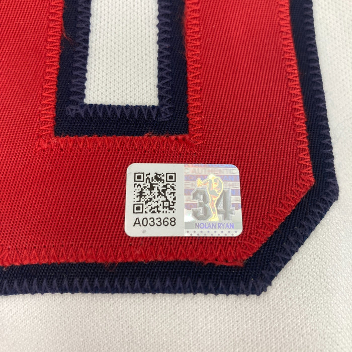 Nolan Ryan Signed 1980's Rawlings California Angels Jersey JSA COA