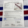 1994–95 New York Rangers Team Signed Authentic Jersey JSA COA