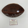 Len Dawson HOF 87 SB MVP Signed Heavily Inscribed STAT Football Fanatics COA