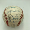 1960's St. Louis Cardinals Team Signed Baseball Bob Gibson Lou Brock Ken Boyer