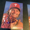 Lot Of (4) Darren Daulton Signed Autographed Phillies Photos