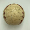 1951 Yankees World Series Champs Team Signed Baseball Mickey Mantle Rookie JSA