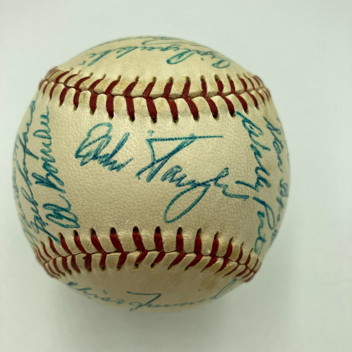 Beautiful 1953 Philadelphia Phillies Team Signed National League Baseball JSA