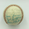 Jesse Haines & Earle Combs 1970 Hall Of Fame Induction Signed Baseball JSA COA