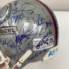 Peyton Manning 2013 Pro Bowl Multi Signed Authentic Game Helmet 60+ Sigs PSA DNA