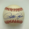 Nice Pete Rose Signed Official National League Baseball JSA COA