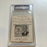 Charles Kid Nichols Signed Kid Nichols Day Baseball Card PSA DNA Graded 9 MINT