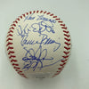 1986 New York Mets World Series Champs Team Signed Major League Baseball JSA COA