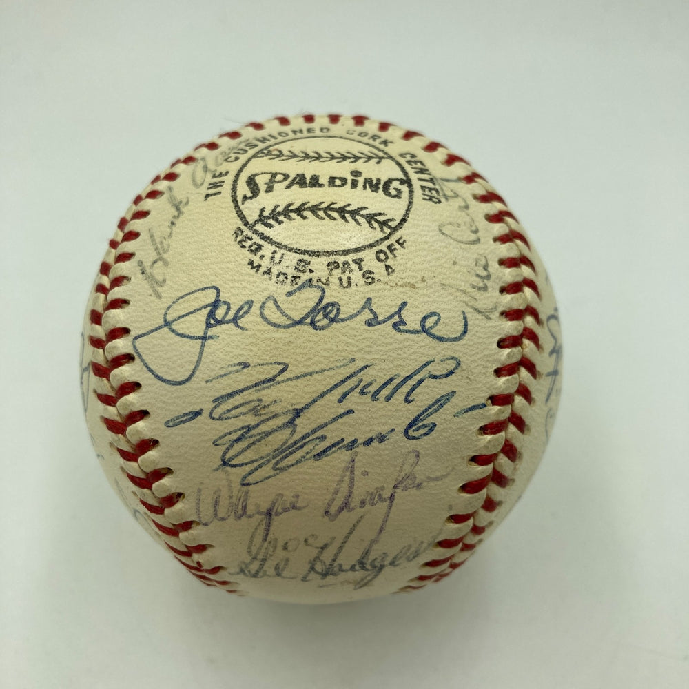 1970 All Star Game Team Signed Baseball Roberto Clemente Willie Mays Beckett COA