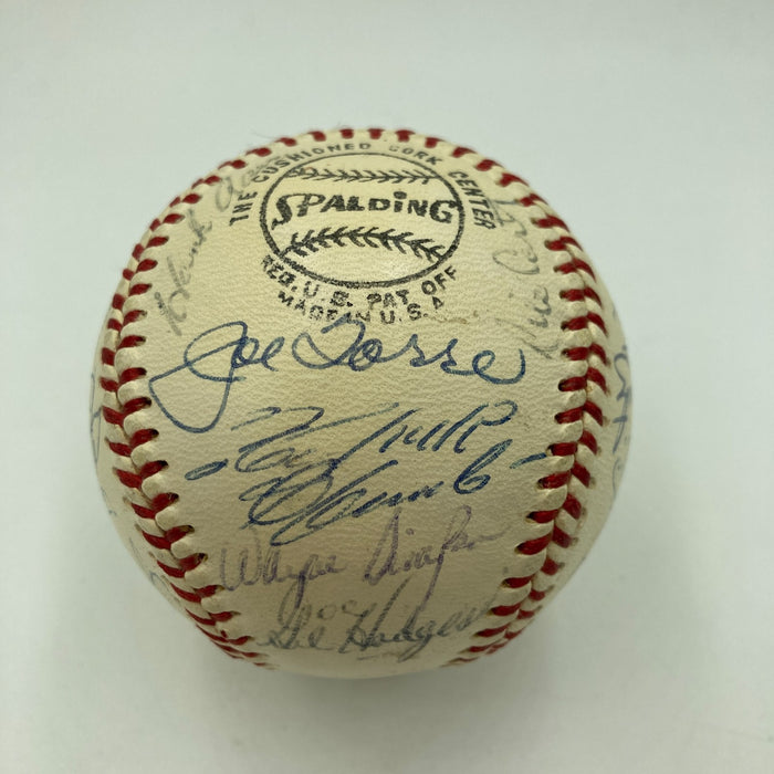 1970 All Star Game Team Signed Baseball Roberto Clemente Willie Mays Beckett COA