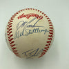 1986 New York Mets World Series Champs Team Signed W.S. Baseball JSA COA
