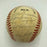 1954 New York Giants & Cleveland Indians World Series Multi Signed Baseball JSA