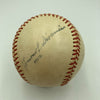 Satchel Paige Signed Baseball Displays As Single Signed JSA COA