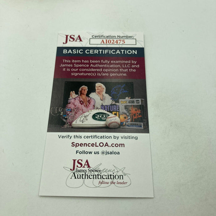 RARE Minnie Minoso Signed Inscribed Heavily Inscribed STAT Baseball JSA COA HOF