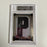2010 Topps Finest Buster Posey Letter Patch Auto /284 BGS 9 Mint