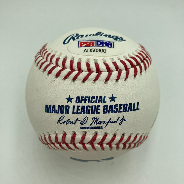 Terence Bud Crawford Signed Official Major League Baseball PSA DNA COA Boxing