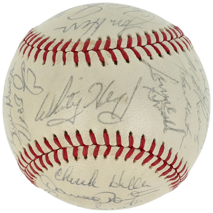 1982 St. Louis Cardinals World Series Champs Team Signed Baseball JSA COA