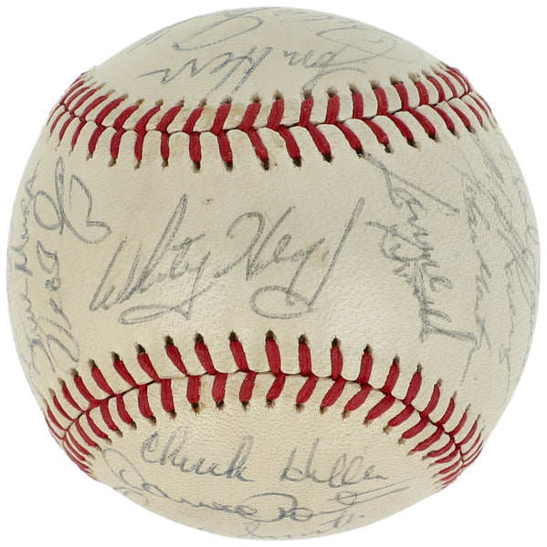 1982 St. Louis Cardinals World Series Champs Team Signed Baseball JSA COA