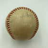 Ed Barrow Sweet Spot Hall Of Fame Signed Baseball Dec. 1953 Beckett COA RARE