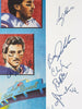 1986 New York Giants Super Bowl Champs Team Signed 46x34 Photo Litho Beckett COA