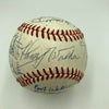 1969 Houston Astros Team Signed Official National League Baseball JSA COA