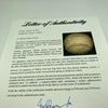 1959 New York Yankees Team Signed Baseball Mickey Mantle PSA DNA COA
