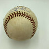 Historic Derek Jeter "The Flip Play" Final Out Signed Game Used Baseball JSA