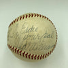 Ted Williams Signed Vintage 1960's American League Joe Cronin Baseball JSA COA