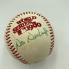 1980 World Series Umpires Multi Signed W.S. Baseball JSA Phillies VS Royals