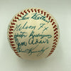 Beautiful 1952 Chicago White Sox Team Signed Baseball With Nellie Fox JSA COA