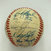 1986 New York Mets World Series Champs Team Signed Vintage NL Baseball JSA COA