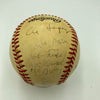 1986 Baseball Hall Of Fame Veterans Committee Signed Baseball With Ted Williams