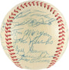 Beautiful 1955 New York Yankees American League Champs Team Signed Baseball JSA
