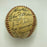 Honus Wagner Paul Waner Arky Vaughan Pie Traynor Chuck Klein Signed Baseball JSA