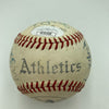 1973 Oakland A's Athletics World Series Champs Team Signed Baseball JSA COA