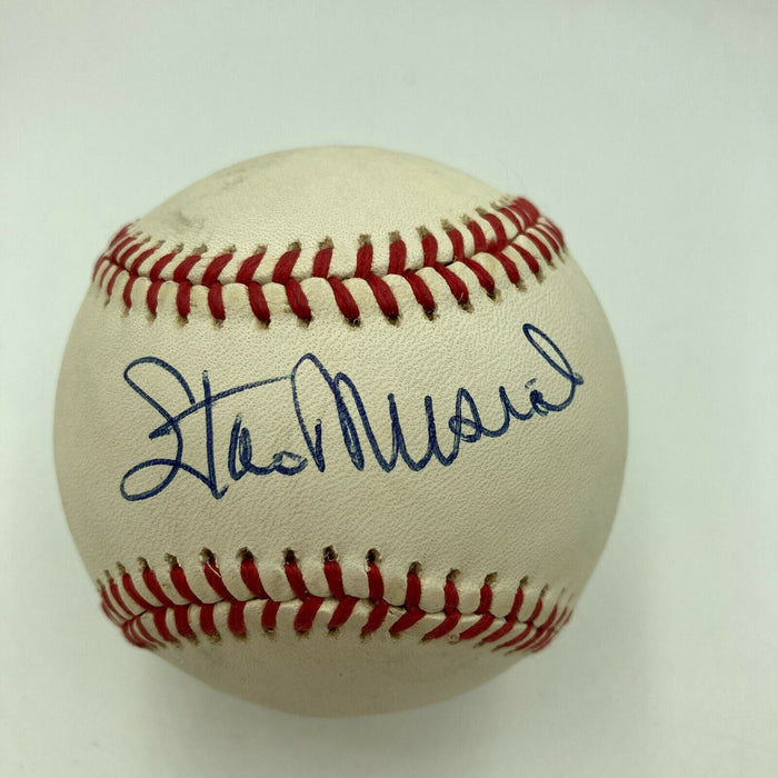 Mint Stan Musial Signed National League Baseball With PSA DNA COA