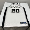 Manu Ginobili Signed Game Used 2005-06 San Antonio Spurs Jersey MEARS A10 JSA