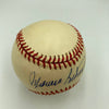 Maurice Richard Single Signed Baseball NHL HOF Montreal Canadiens JSA COA RARE