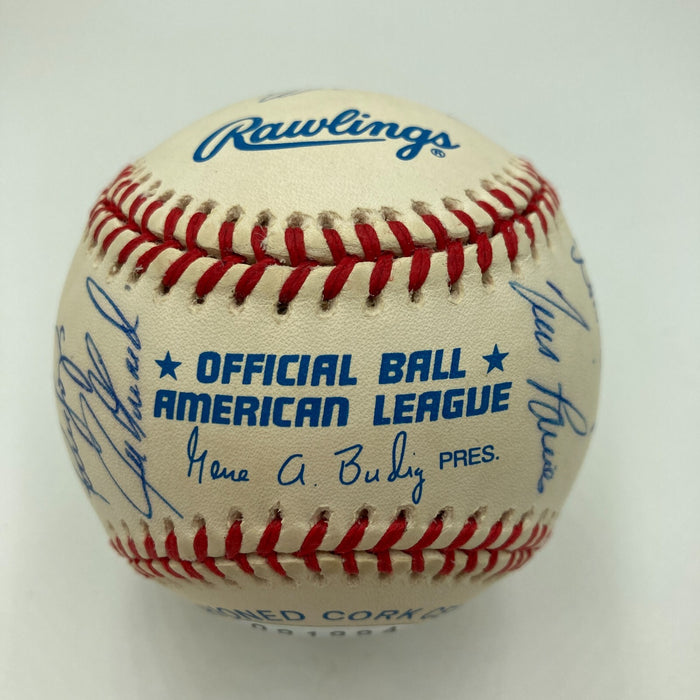 1998 New York Yankees World Series Champs Team Signed Baseball Derek Jeter JSA