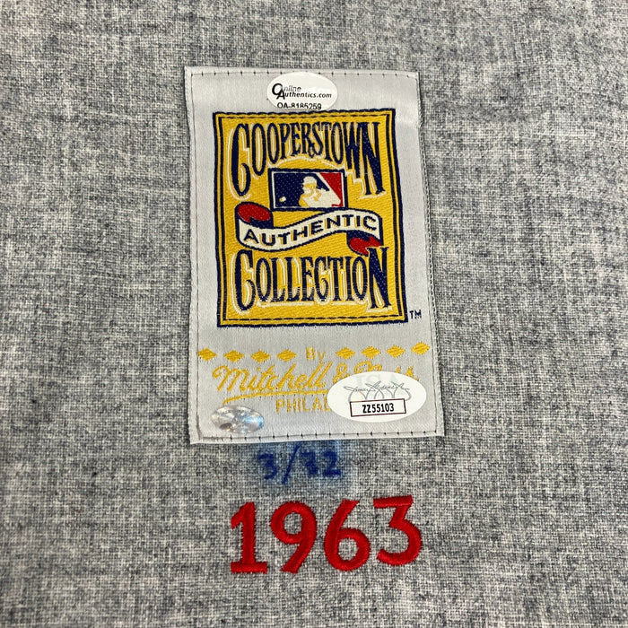 Sandy Koufax  4 No Hitters 62' 63' 64' 65' Signed Los Angeles Dodgers Jersey JSA